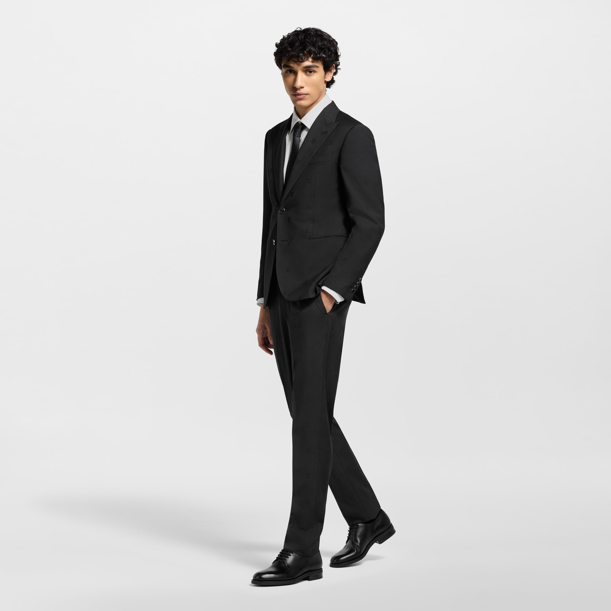 LV Flex Derby Black Leather Dress Shoe | LOUIS VUITTON ®